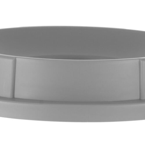 Dangtis su skylėmis konteineriui 120l, AmerBox, Šviesiai pilkas, ⌀570x(H)135mm