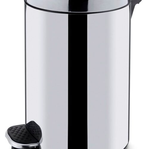 691311 Apvali pedalinė šiukšliadėžė su vidine šiukšliadėže, HENDI, 5L, ⌀210x(H)280mm