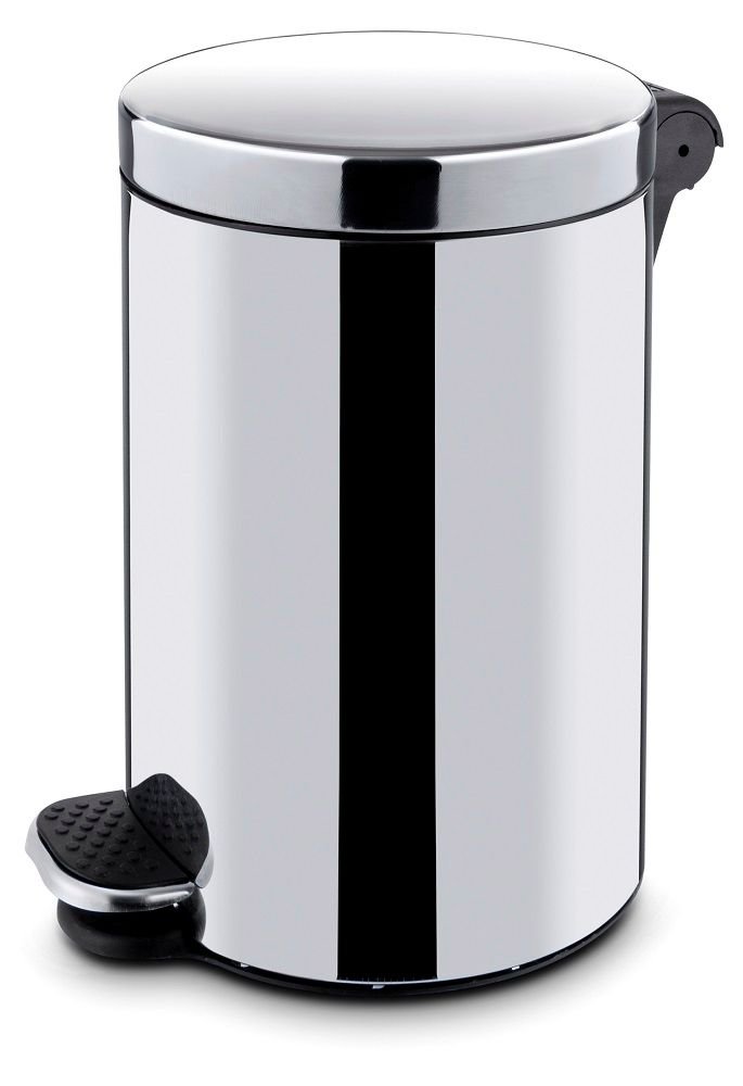 691311 Apvali pedalinė šiukšliadėžė su vidine šiukšliadėže, HENDI, 5L, ⌀210x(H)280mm