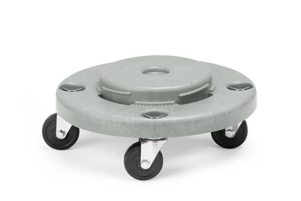 Apvalaus konteinerio vežimėlis 120l, AmerBox, ⌀400x(H)165mm