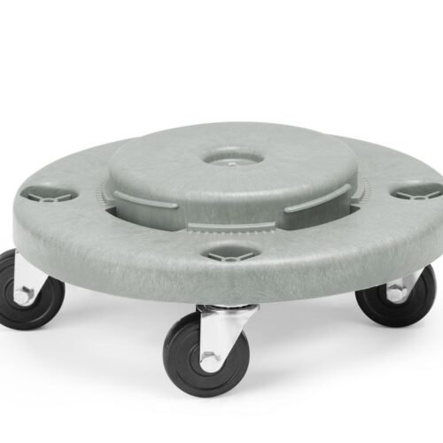 Apvalaus konteinerio vežimėlis 120l, AmerBox, ⌀400x(H)165mm
