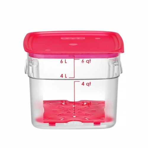 Maisto talpykla CamSquares Fresh Pro , Cambro, 5,7L, Permatomas, 229x229x(H)180mm