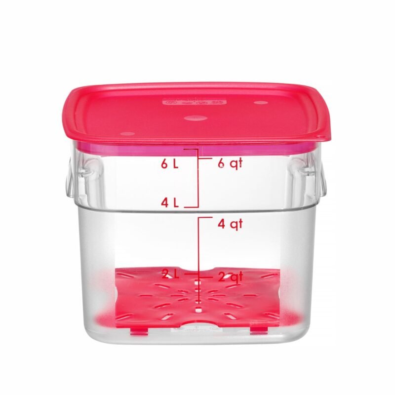 Maisto talpykla CamSquares Fresh Pro , Cambro, 5,7L, Permatomas, 229x229x(H)180mm