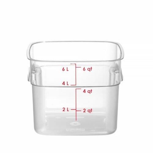 Maisto talpykla CamSquares Fresh Pro , Cambro, 5,7L, Permatomas, 229x229x(H)180mm