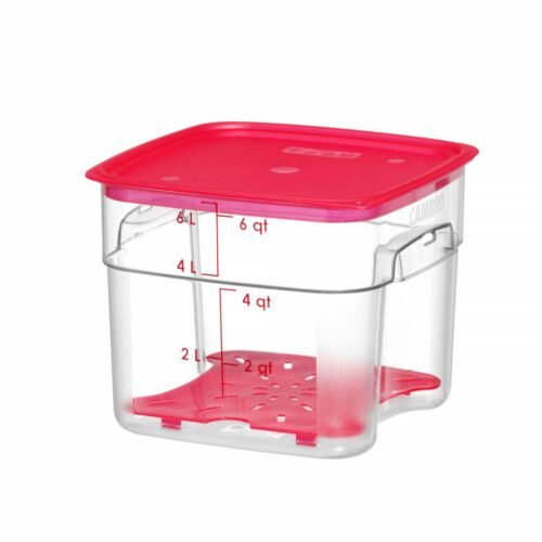 Maisto talpykla CamSquares Fresh Pro , Cambro, 5,7L, Permatomas, 229x229x(H)180mm