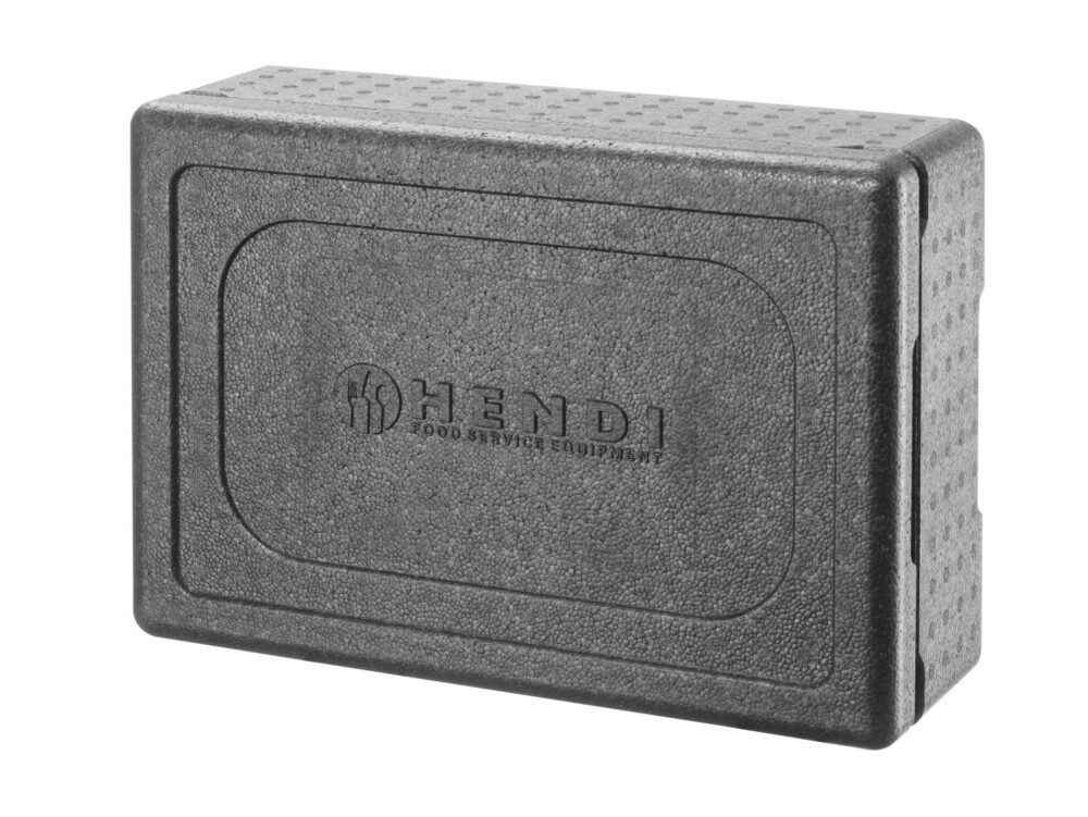 Išvažiuojamiesiems pokyliams skirtas termokonteineris, HENDI, Profi Line, 9L, 440x310x(H)160mm