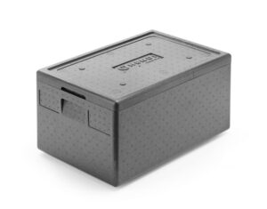 Termoizoliacinis konteineris Cam GoBox 46 L, Cambro, GN 1/1, Juodas, 600x400x(H)316mm