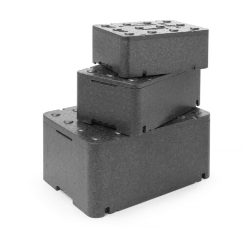 Termokonteinerisiš polimero piocelan, HENDI, Kitchen Line, 47L, 600x400x(H)296mm