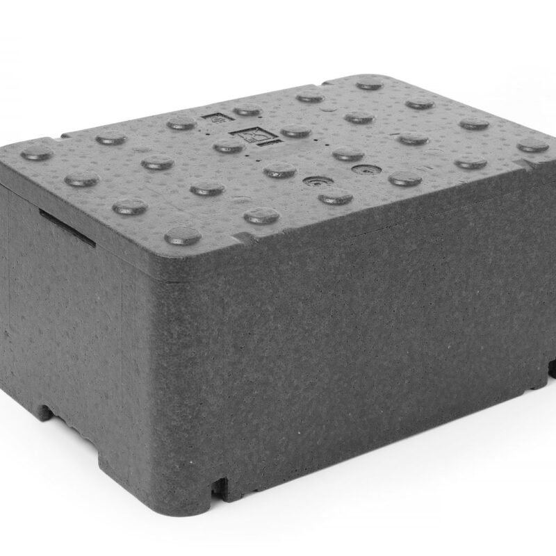 Termokonteinerisiš polimero piocelan, HENDI, Kitchen Line, 47L, 600x400x(H)296mm