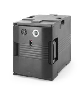 4 kamerų termoizoliacinis konteineris Cam GoBox, Cambro, Mėlynas, 480x350x(H)167mm