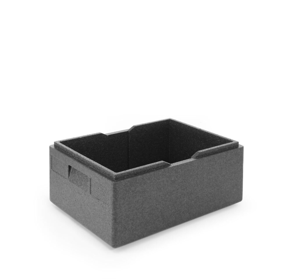 707746_3 Termokonteineris iš kopolimero piocelan, HENDI, Kitchen Line, GN 1/1, 40L, Juodas, 600x400x(H)283mm