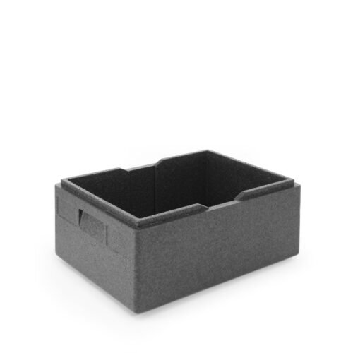 707746_3 Termokonteineris iš kopolimero piocelan, HENDI, Kitchen Line, GN 1/1, 40L, Juodas, 600x400x(H)283mm