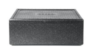 Termoizoliacinis konteineris Cam GoBox 46 L, Cambro, GN 1/1, Juodas, 600x400x(H)316mm