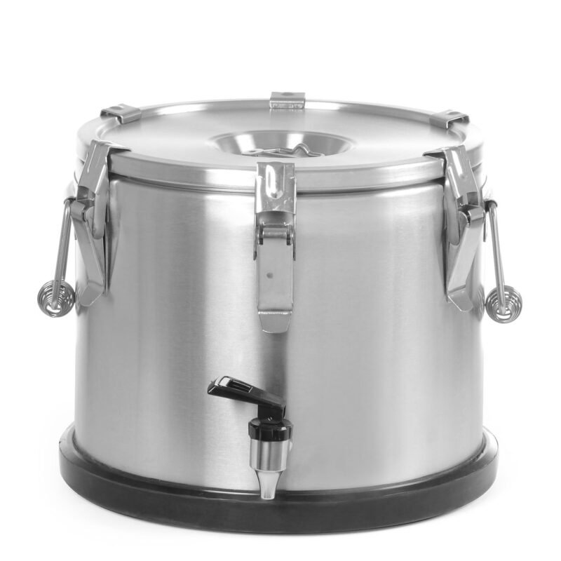 Termosas maisto transportavimui su čiaupu, HENDI, Profi Line, 15L, ⌀330x(H)280mm