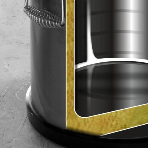 Izoliuotas nešiojamas konteineris, HENDI, Profi Line, 20L, ⌀330x(H)360mm