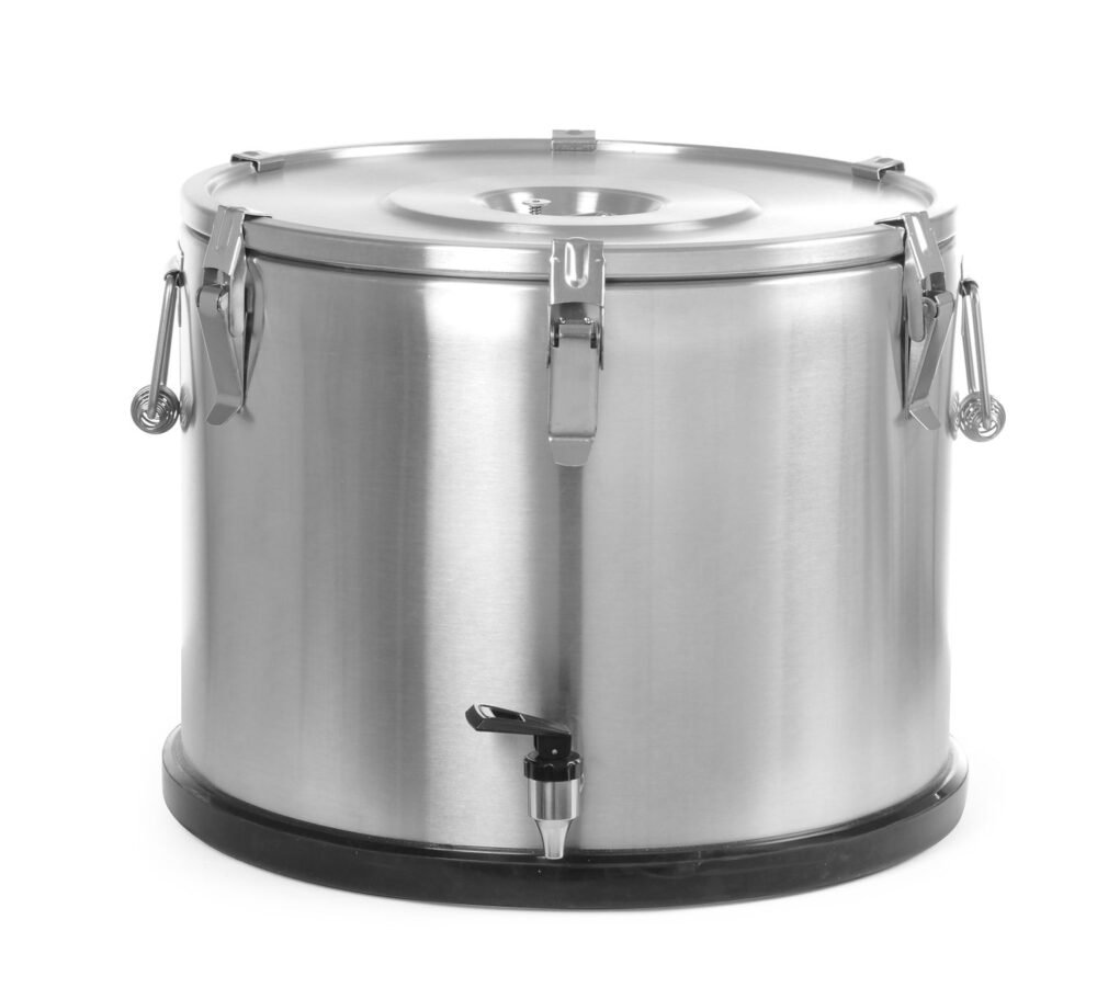 Termosas maisto transportavimui su čiaupu, HENDI, Profi Line, 50L, ⌀480x(H)380mm
