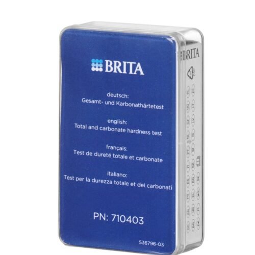 Karbonatinio kietumo ir bendrojo kietumo testų rinkinys, Brita