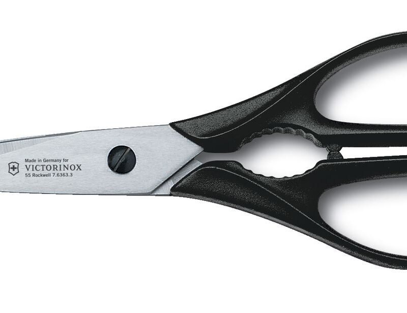 Virtuvės žirklės 20 cm, Victorinox, Juodas, (L)256mm