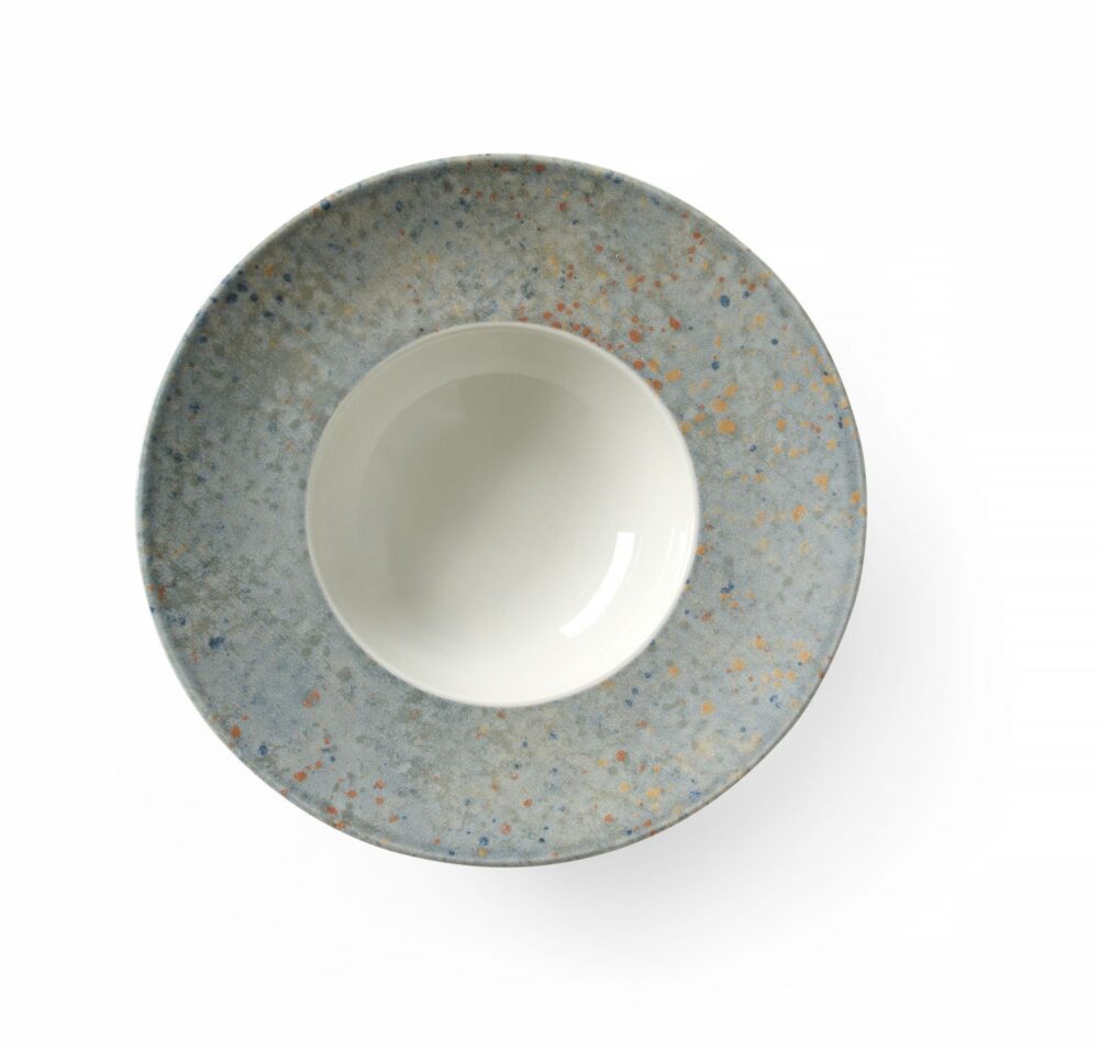 Makaronų lėkštė Drops Collection, HENDI, Drops Collection, Šviesiai pilkas, ⌀275mm