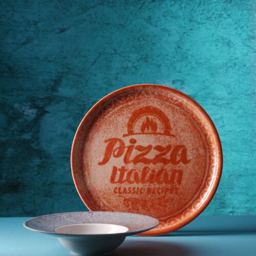 Picos lėkštė Recipe Collection Brick Red, HENDI, Raudona, ⌀330mm
