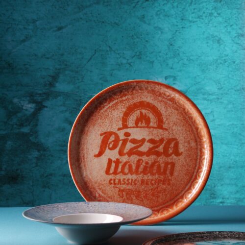 Picos lėkštė Recipe Collection Brick Red, HENDI, Raudona, ⌀330mm