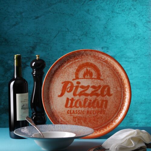 Picos lėkštė Recipe Collection Brick Red, HENDI, Raudona, ⌀330mm