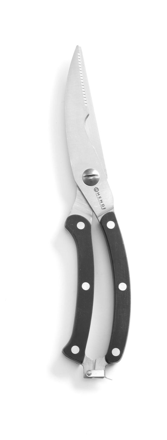 Žirklės paukštienai pjaustyti, HENDI, Kitchen Line, Juodas, (L)260mm