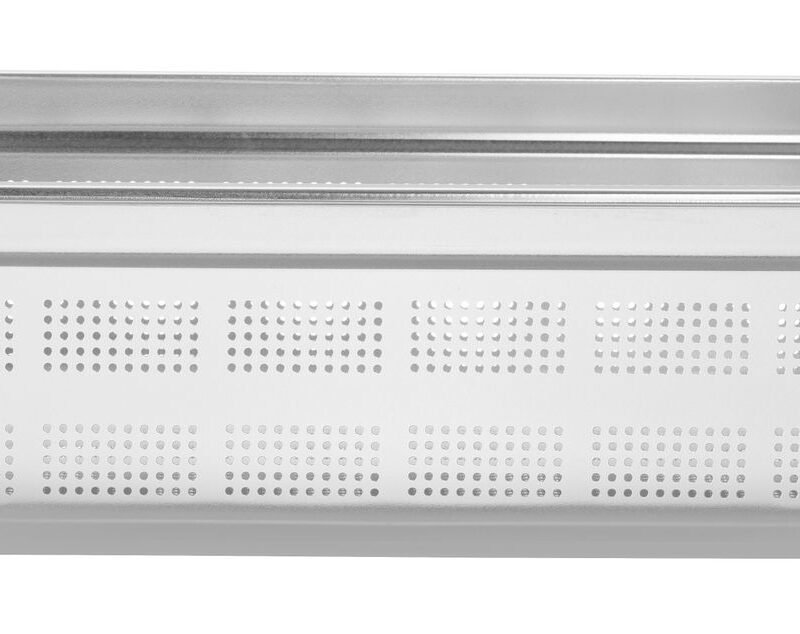 Perforuota talpykla GN 1/1, HENDI, Profi Line, GN 1/1, 21L, Šviesiai pilkas, (H)150mm
