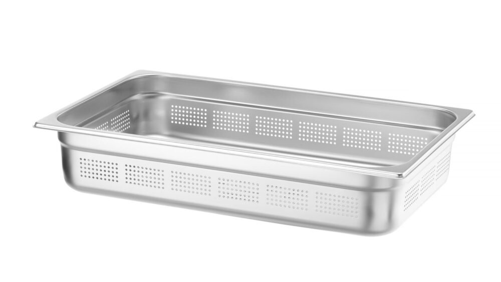 Perforuota talpykla GN 1/1, HENDI, Profi Line, GN 1/1, 14L, (H)100mm