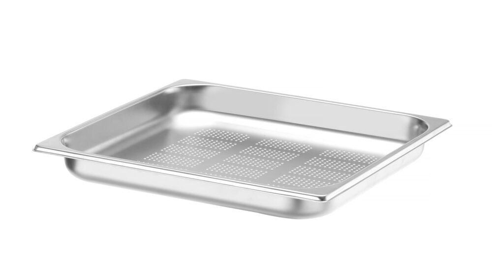 Perforuota talpykla GN 2/3, HENDI, Profi Line, GN 2/3, 3L, (H)40mm