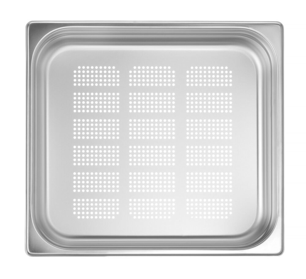 Perforuota talpykla GN 2/3, HENDI, Profi Line, GN 2/3, 3L, (H)40mm