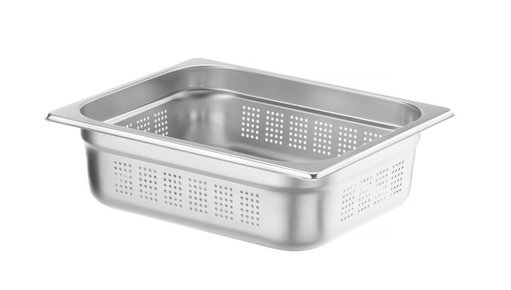 Perforuota talpykla GN 1/2, HENDI, Profi Line, GN 1/2, 6,5L, (H)100mm