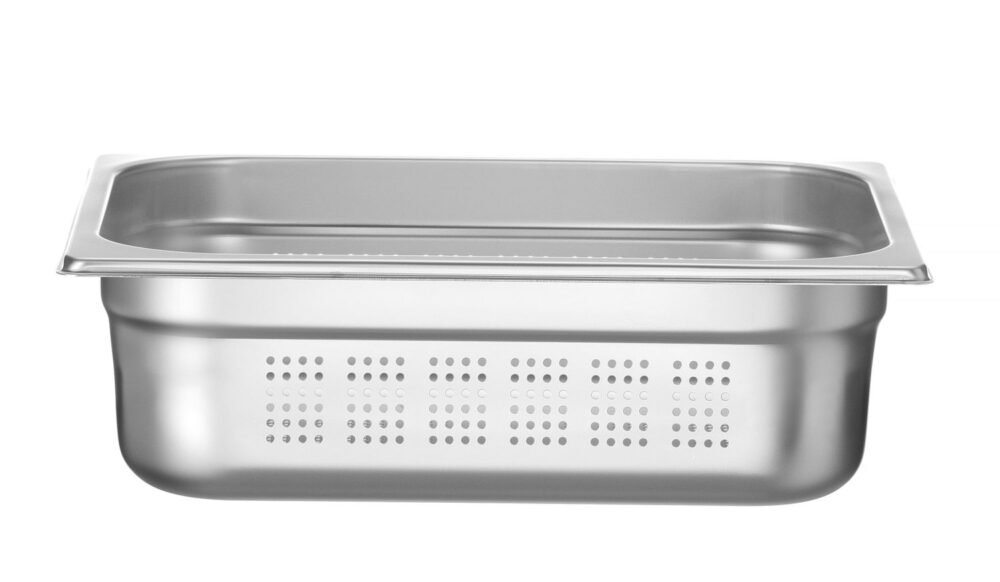 Perforuota talpykla GN 1/2, HENDI, Profi Line, GN 1/2, 6,5L, (H)100mm