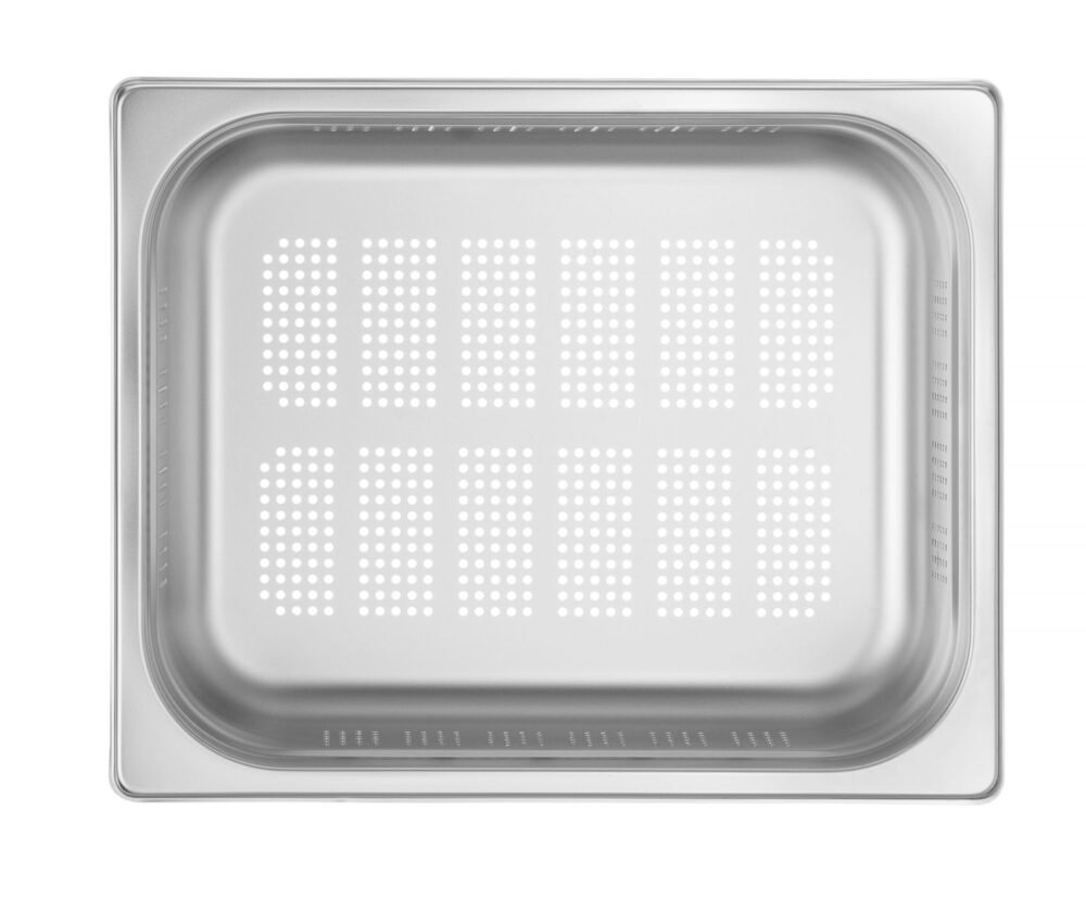 Perforuota talpykla GN 1/2, HENDI, Profi Line, GN 1/2, 6,5L, (H)100mm