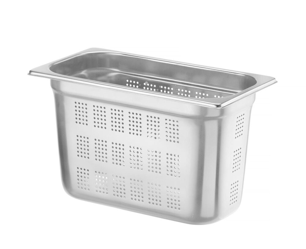 Perforuota talpykla GN 1/3, HENDI, Profi Line, GN 1/3, 7,8L, (H)200mm