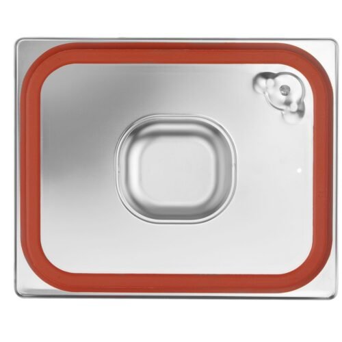 GN talpyklų dangtis su silikoniniu tarpikliu, HENDI, Profi Line, GN 1/2, 265x325mm