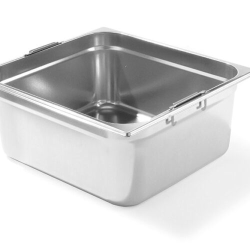 Talpykla GN 2/3 su slepiamomis rankenomis, HENDI, Profi Line, GN 2/3, 18L, (H)200mm