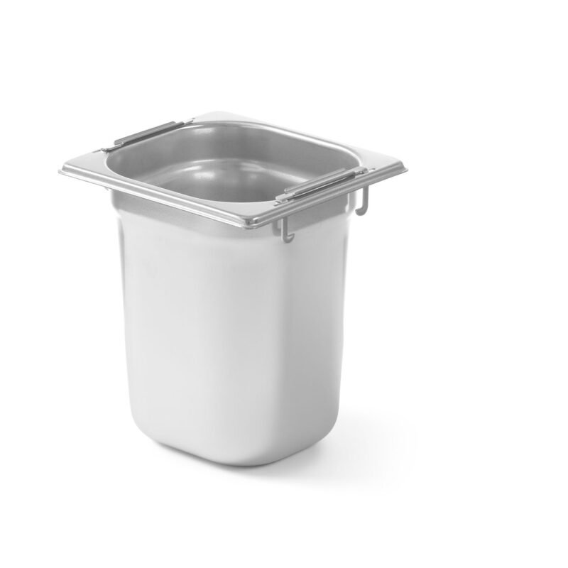 Talpykla GN 1/6 su slepiamomis rankenomis, HENDI, Profi Line, GN 1/6, 3,4L, (H)200mm