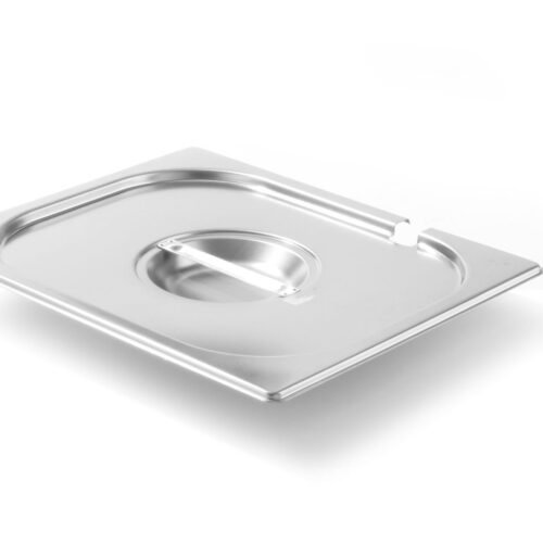 806937 Talpyklų GN dangtis su samčiui įstatyti skirta vieta, HENDI, Kitchen Line, GN 1/2, 265x325mm