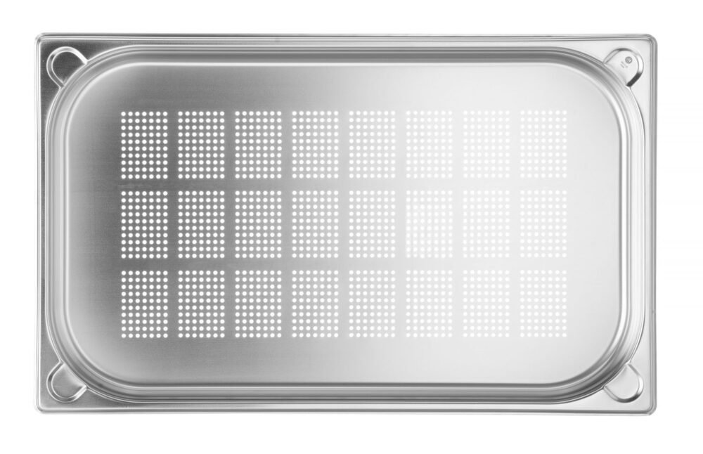 Perforuota talpykla GN 1/1, HENDI, Kitchen Line, GN 1/1, 5L, (H)40mm