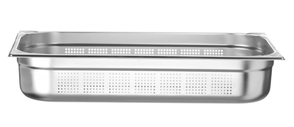 Perforuota talpykla GN 1/1, HENDI, Kitchen Line, GN 1/1, 14L, (H)100mm