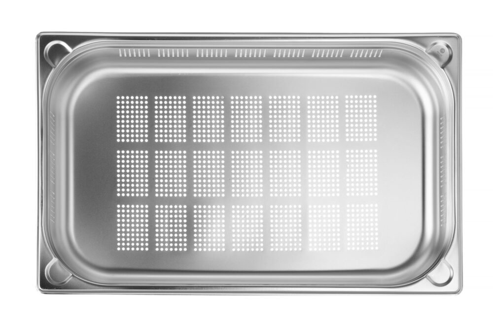 Perforuota talpykla GN 1/1, HENDI, Kitchen Line, GN 1/1, 14L, (H)100mm