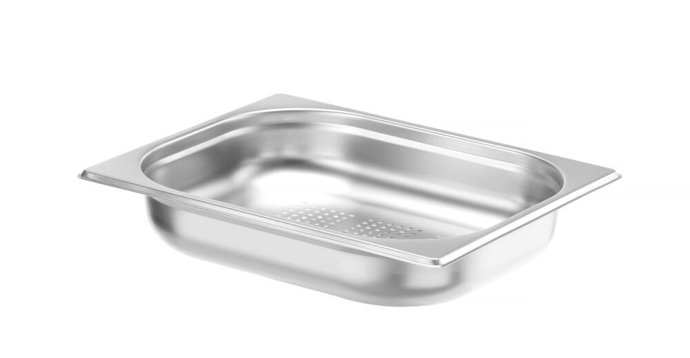 Perforuota talpykla GN 1/2, HENDI, Kitchen Line, GN 1/2, 4L, (H)65mm