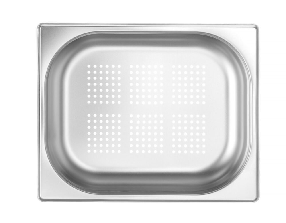Perforuota talpykla GN 1/2, HENDI, Kitchen Line, GN 1/2, 4L, (H)65mm