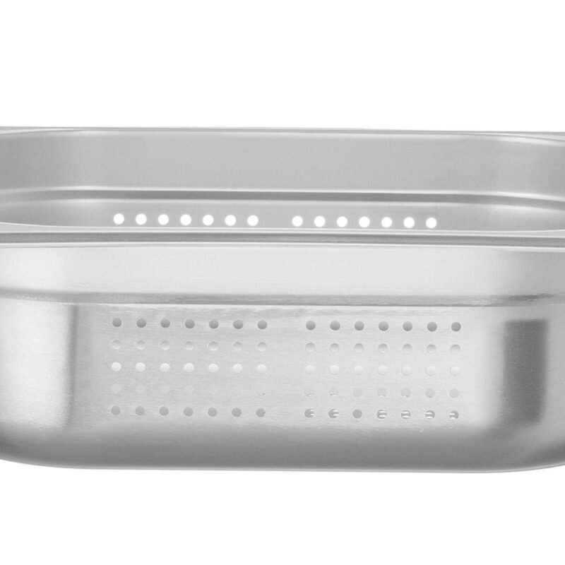 Perforuota talpykla GN 1/2, HENDI, Kitchen Line, GN 1/2, 6,5L, (H)100mm