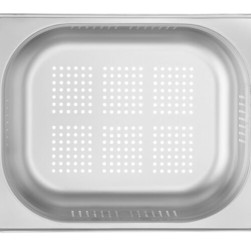 Perforuota talpykla GN 1/2, HENDI, Kitchen Line, GN 1/2, 6,5L, (H)100mm