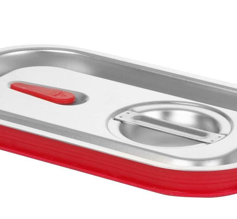 GN talpyklų dangtis su silikoniniu tarpikliu, HENDI, Kitchen Line, GN 1/4, 265x162mm