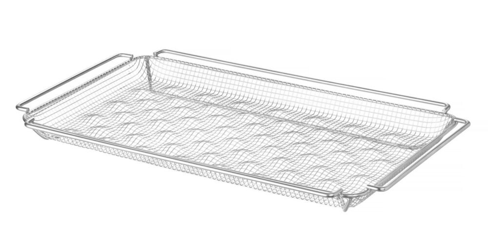 Prancūziškų bulvyčių orkaitės krepšys, banguotas, CONVECTOMAT FRY, HENDI, GN 1/1, 530x325x(H)40mm