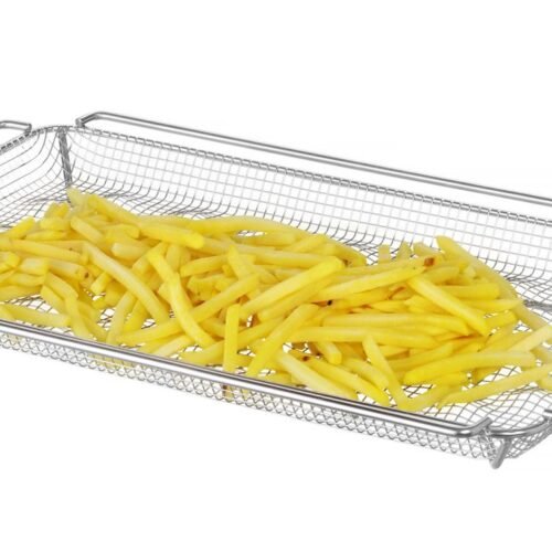 Prancūziškų bulvyčių orkaitės krepšys, banguotas, CONVECTOMAT FRY, HENDI, GN 1/1, 530x325x(H)40mm