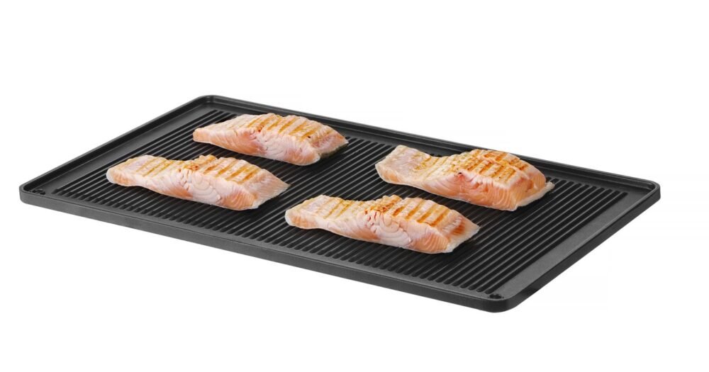 Grilio plokštė, briaunota, CONVECTOMAT GRILLPLATE, HENDI, GN 1/1, 530x325x(H)15mm